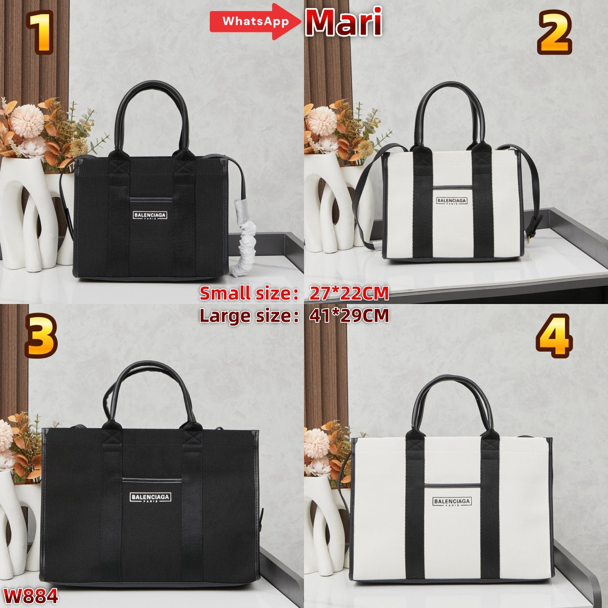 W884  Tote bag
