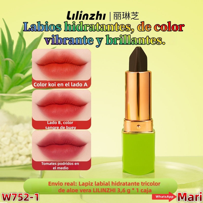 W752-1  Three-color lipstick