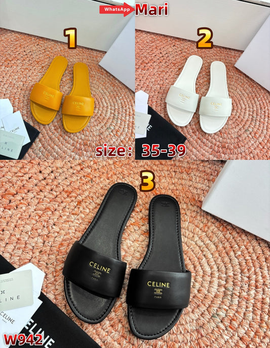 W942  Mules slippers