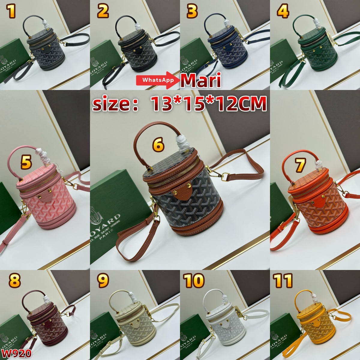 W920  cylindrical bag