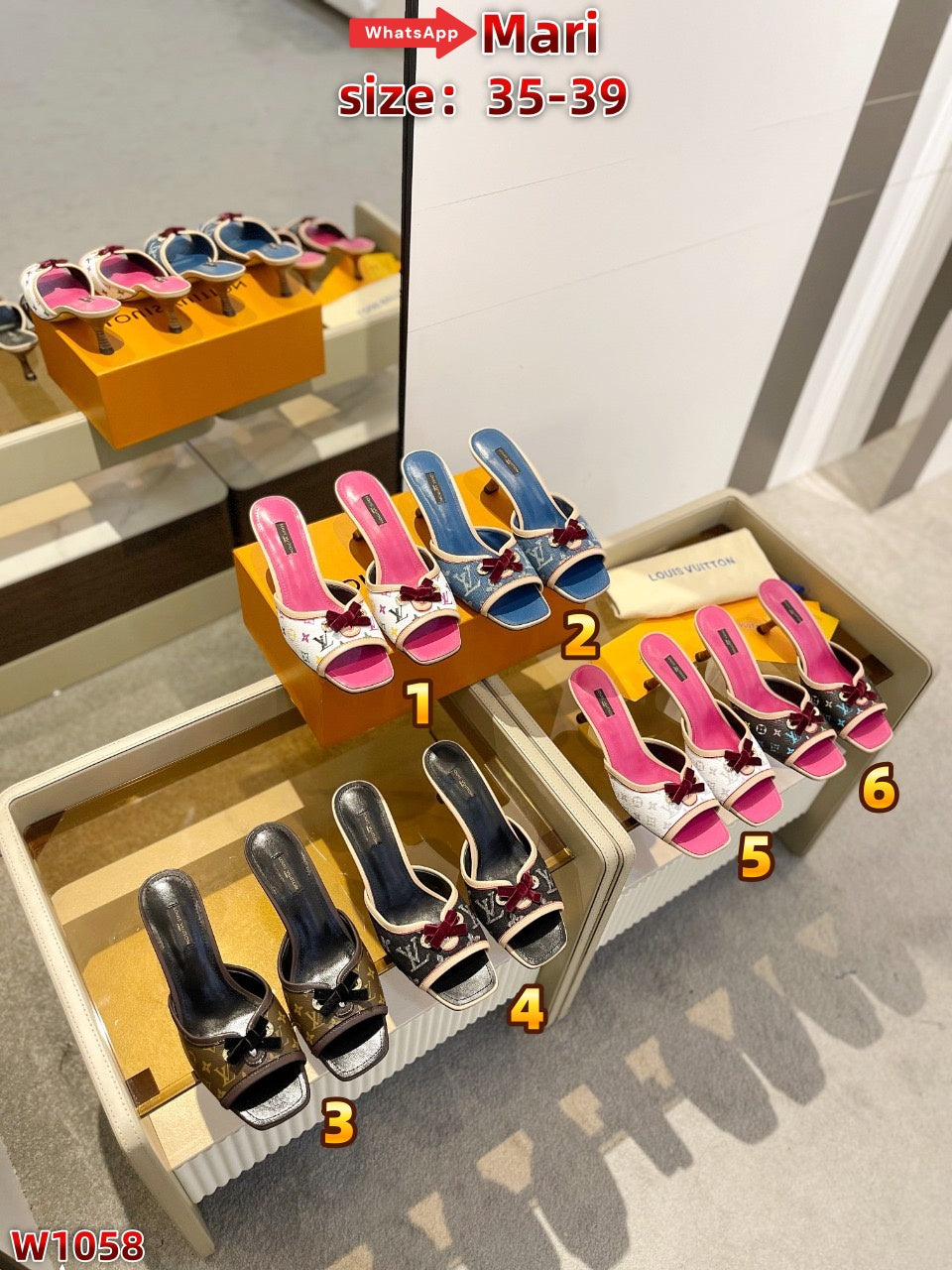 W1058  Kitten and Sandals