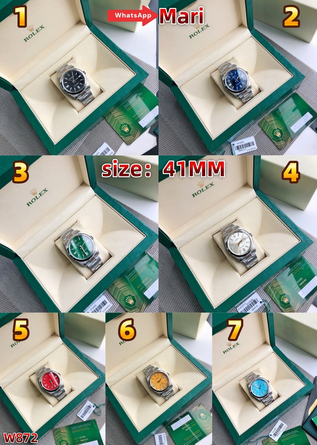 W872  Oyster Perpetual watch