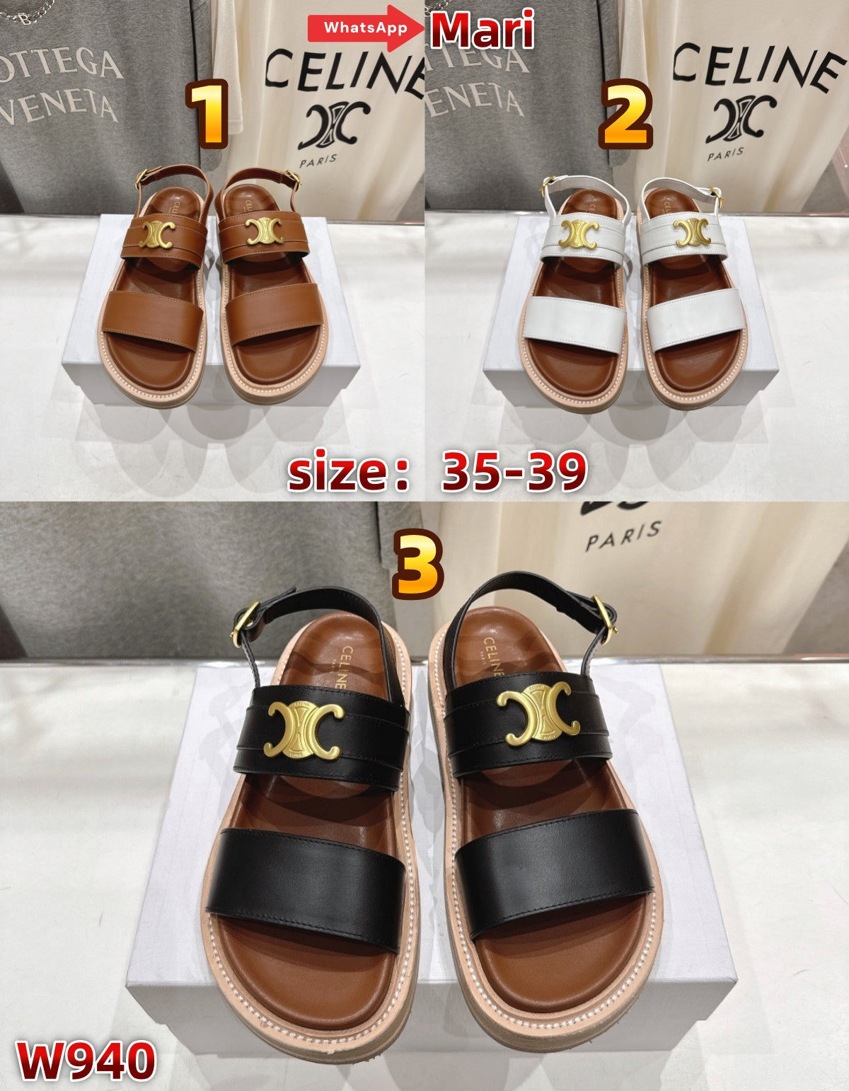 W940  Platform sandals