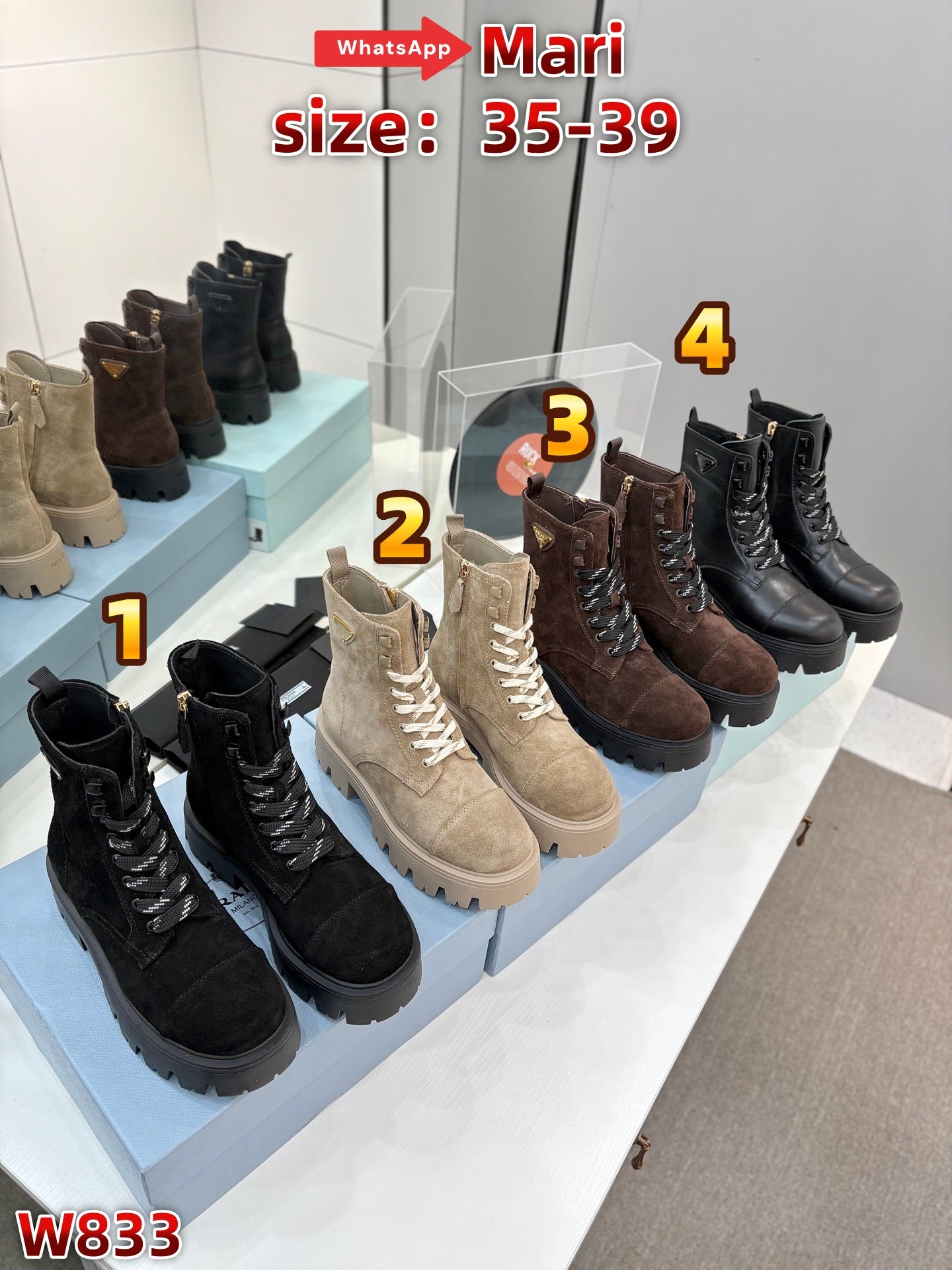 W833  Dr. Martens boots