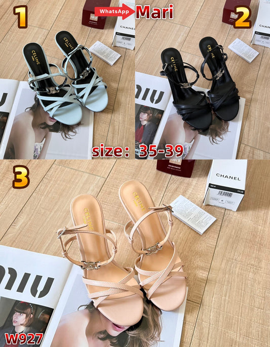 W927  Muller high-heeled sandals