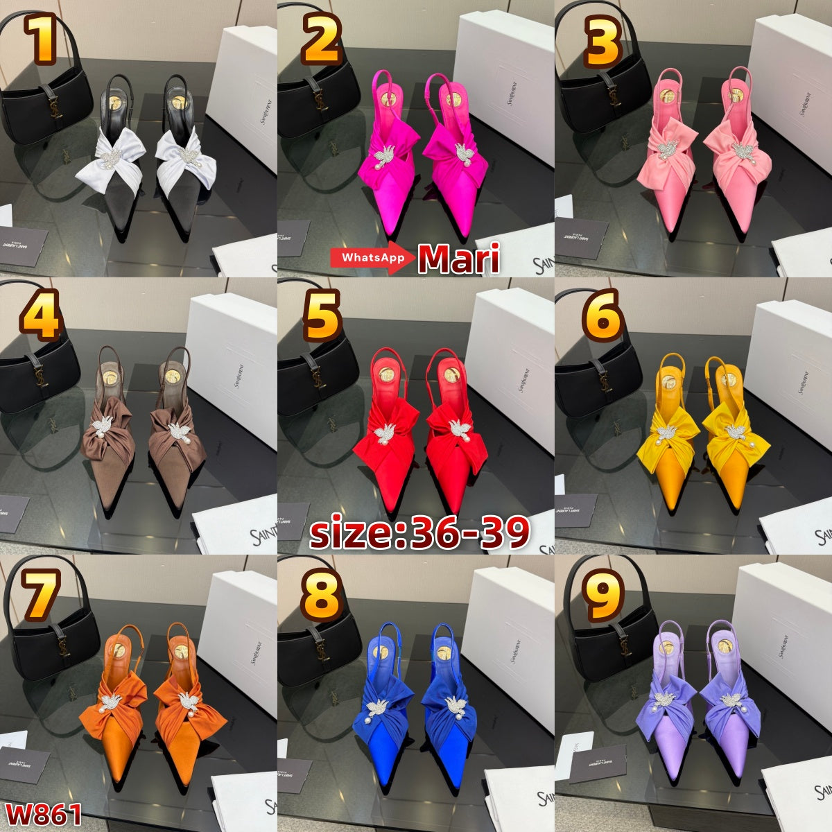 W861  High-heeled sandals