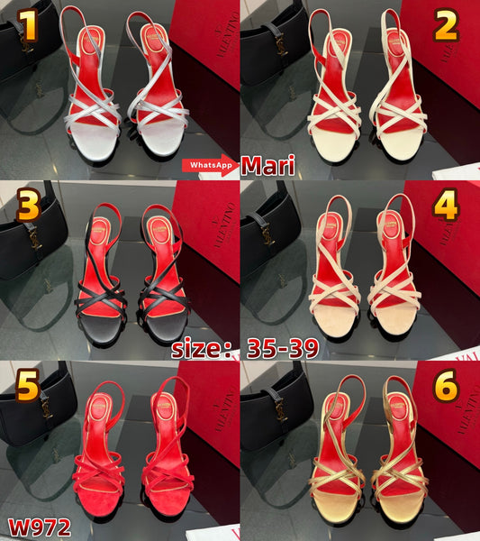 W972  High-heeled sandals
