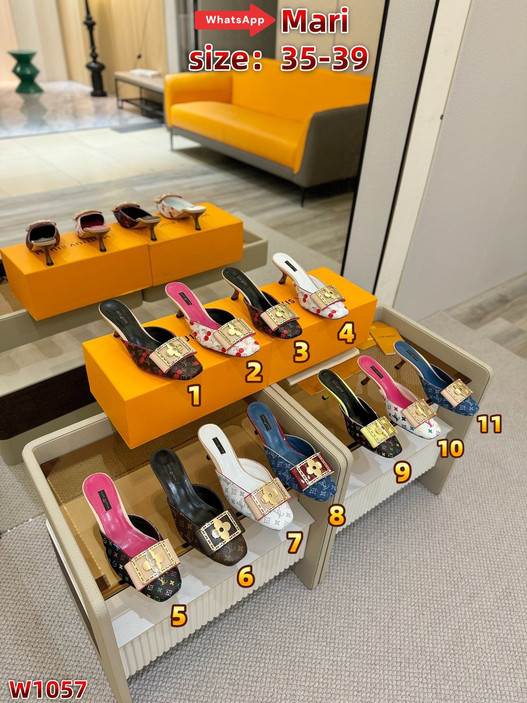 W1057  Muller Sandals