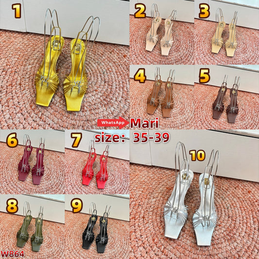 W864  High-heeled sandals