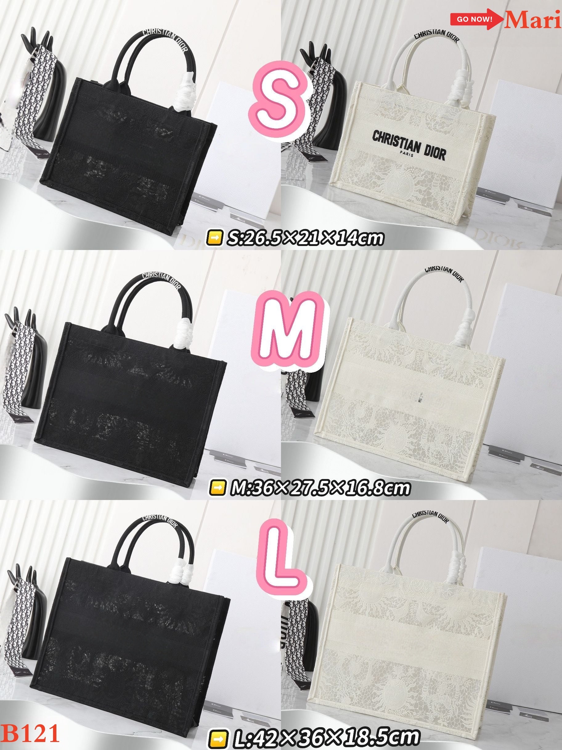 B121   Book Tote bag