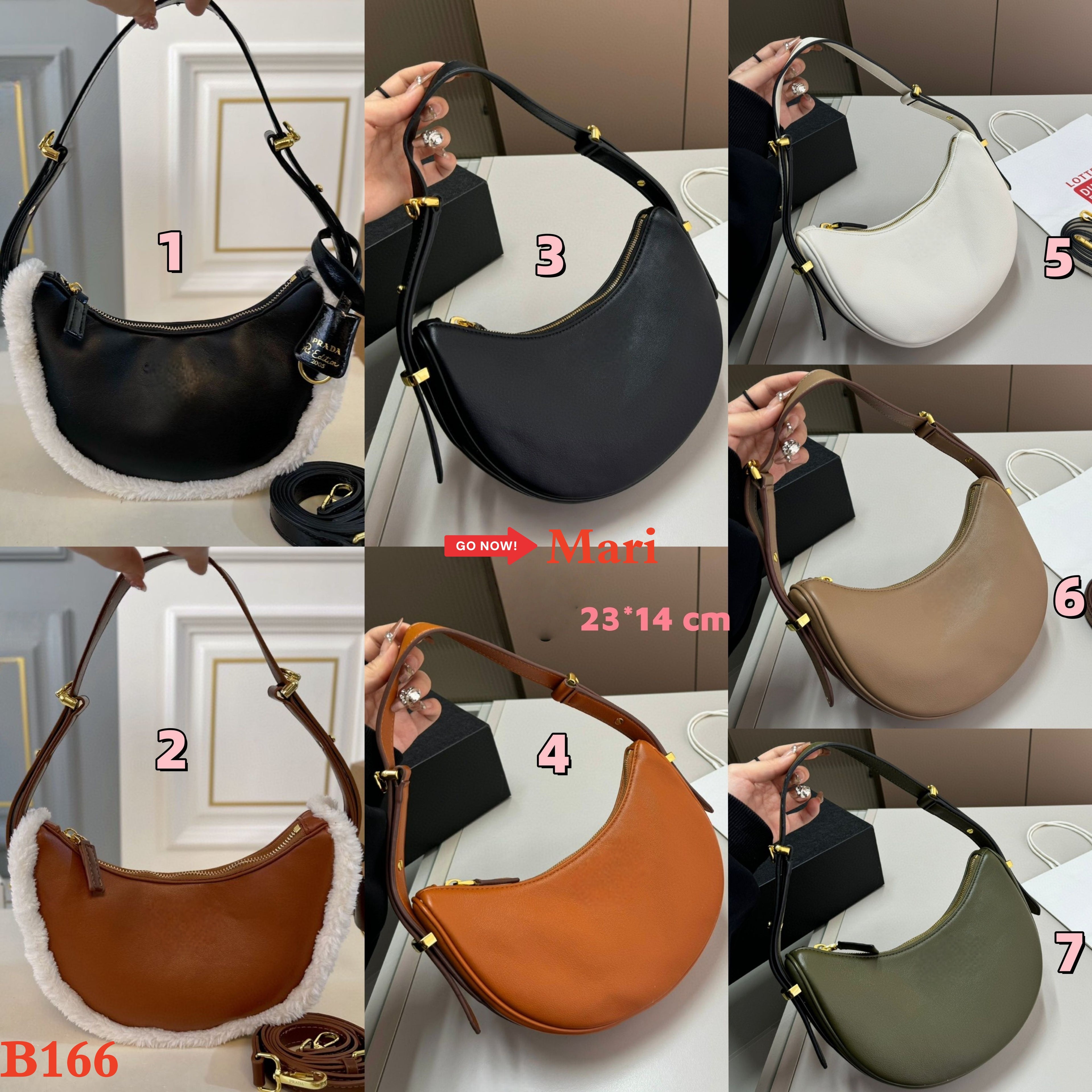 B166  shoulder bag