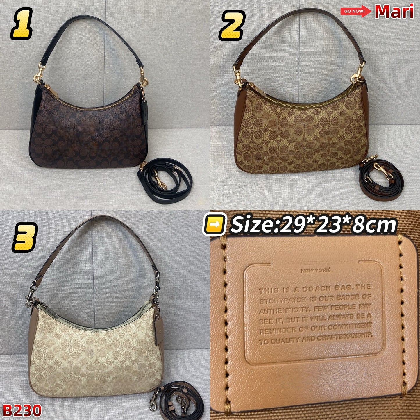 B230   shoulder bag