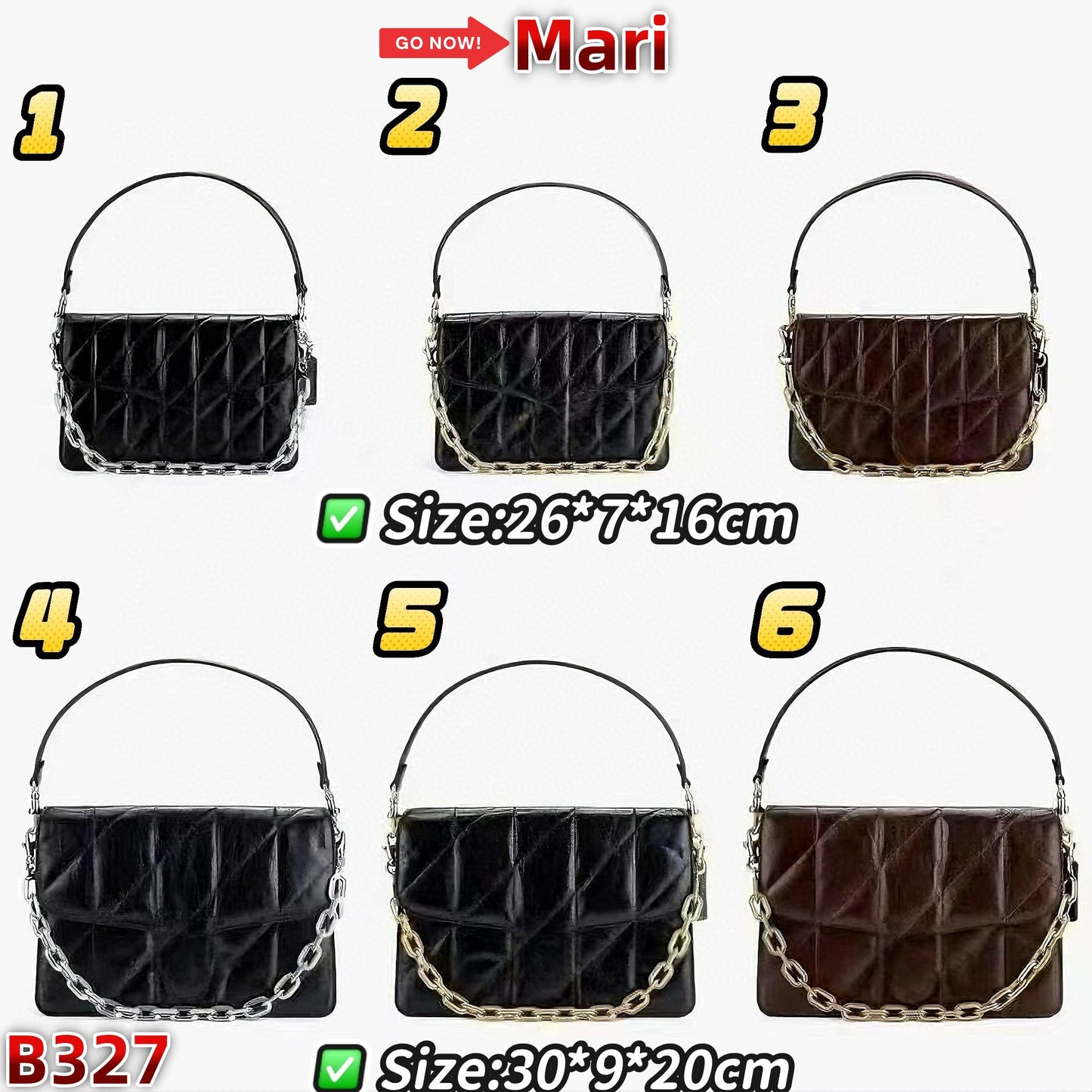 B327     Chain Tabby package