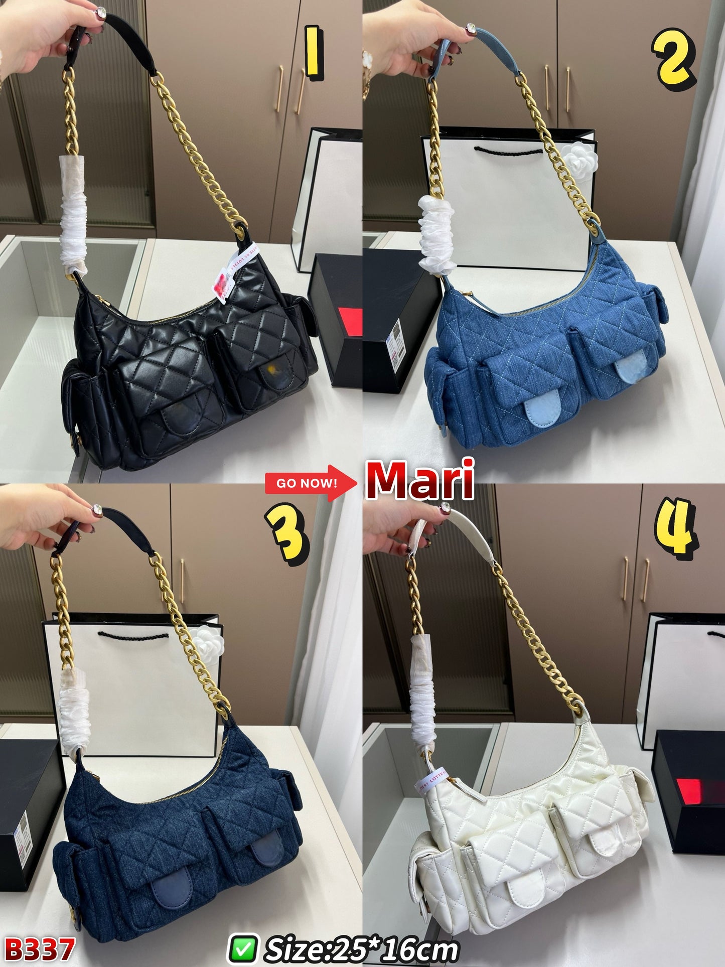 B337  shoulder bag