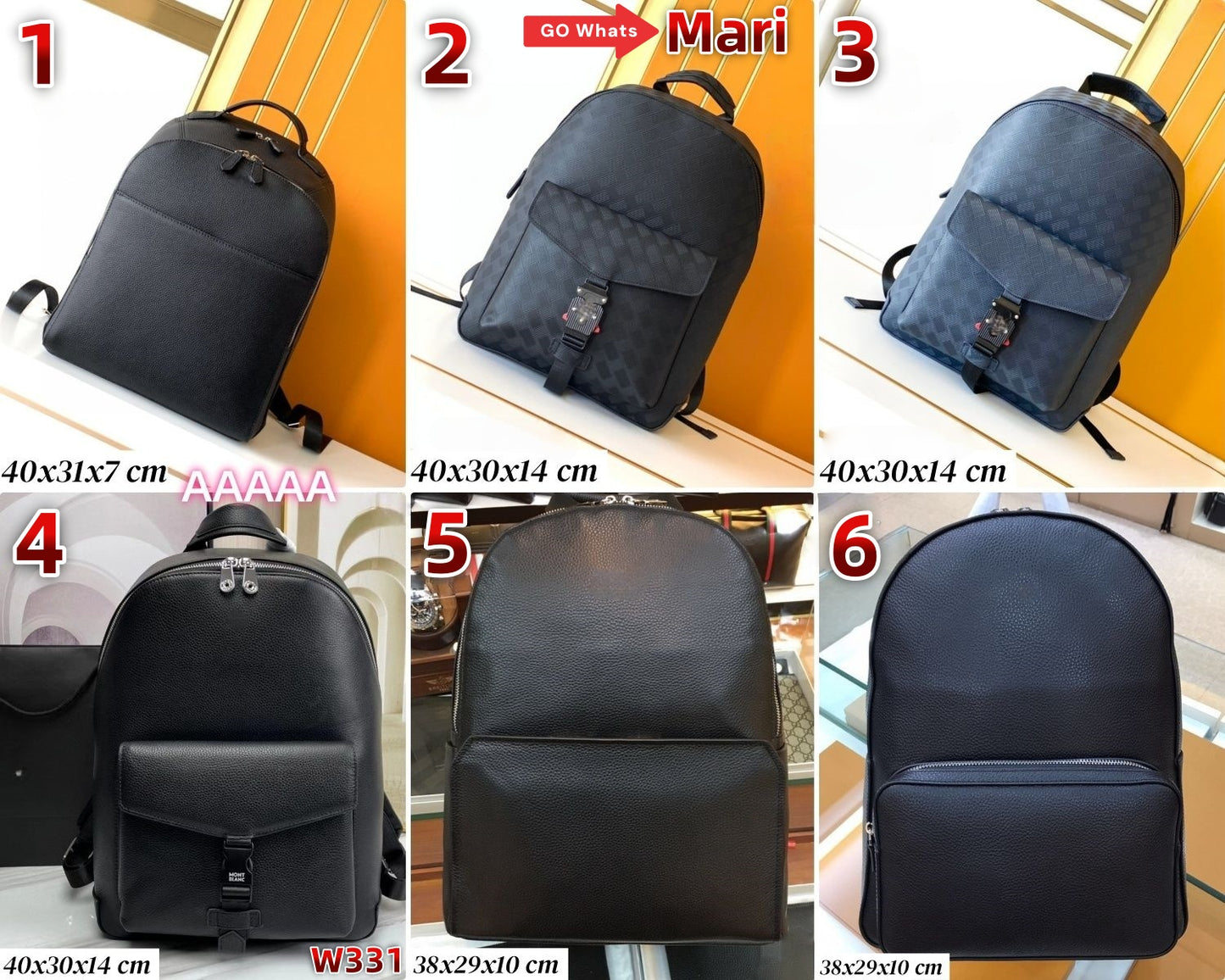 w331    leather bag