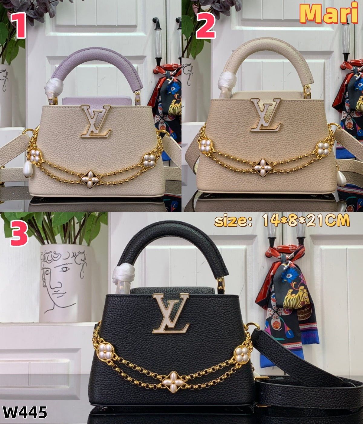 W445   handbag