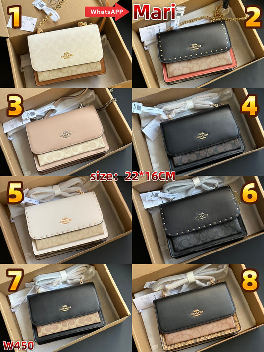 W450   Chain flap bag