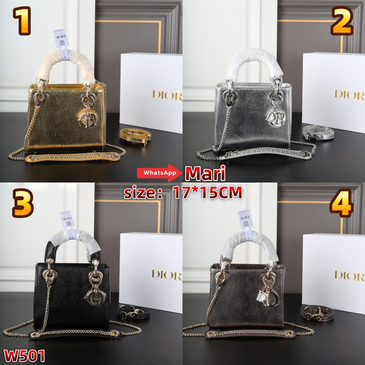 W501   Lady Dior bag
