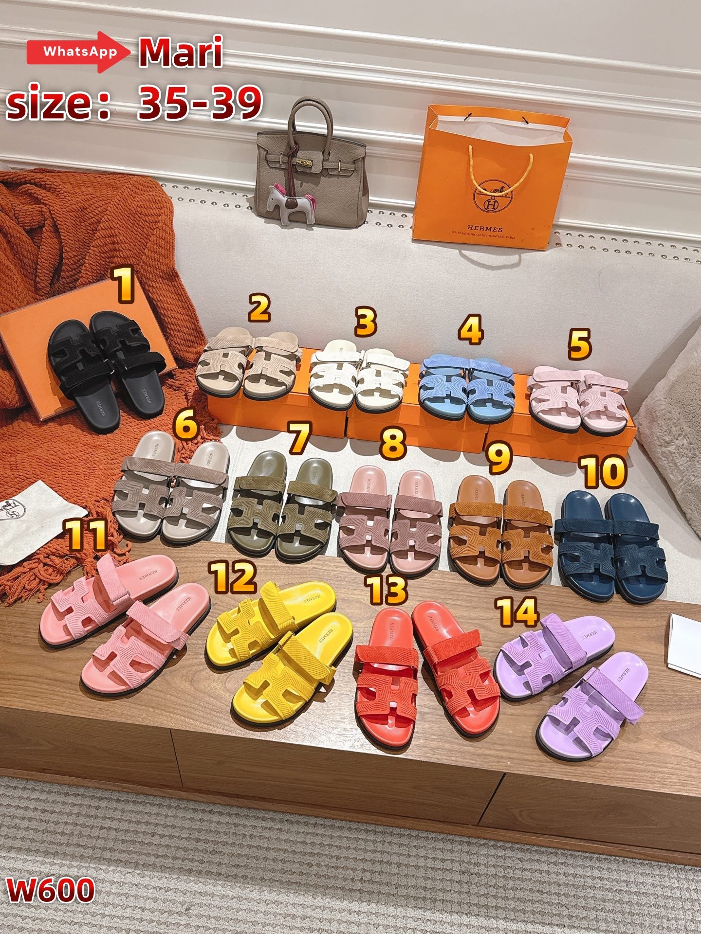 W600  Mules slippers