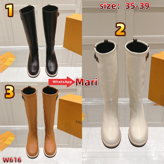W616  Mid-calf boots