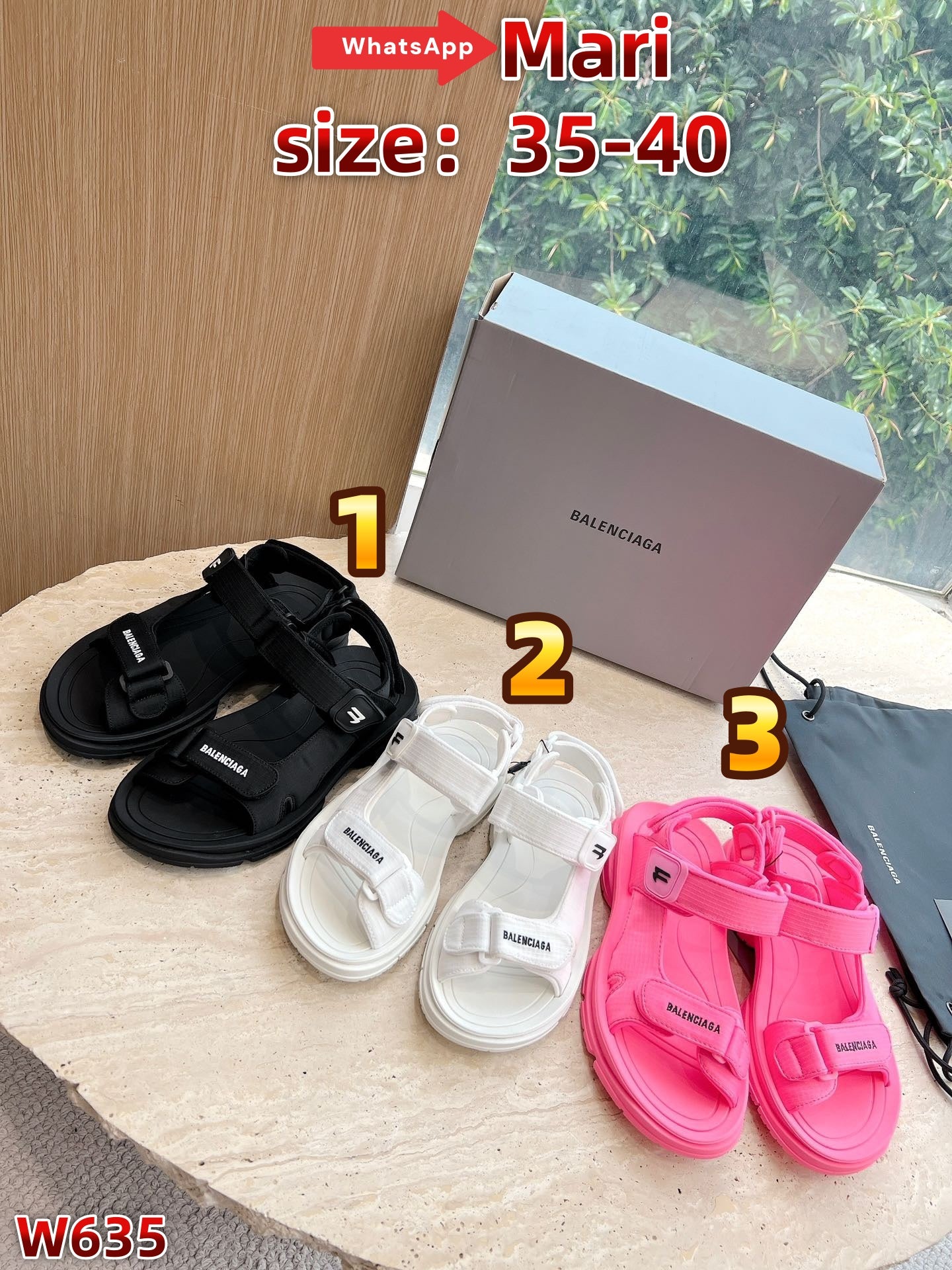 W635   Beach sandals