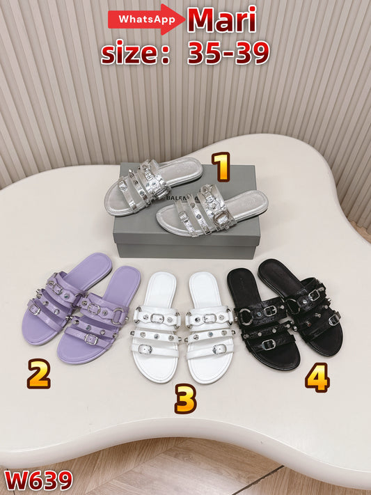 W639   Mules slippers