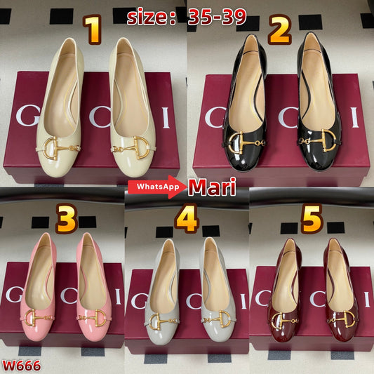 W666  flat shoes