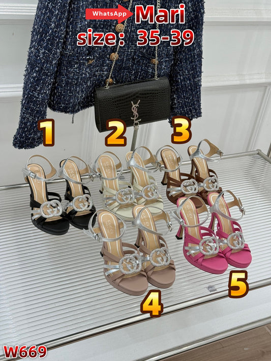 W669  Decorative Sandals