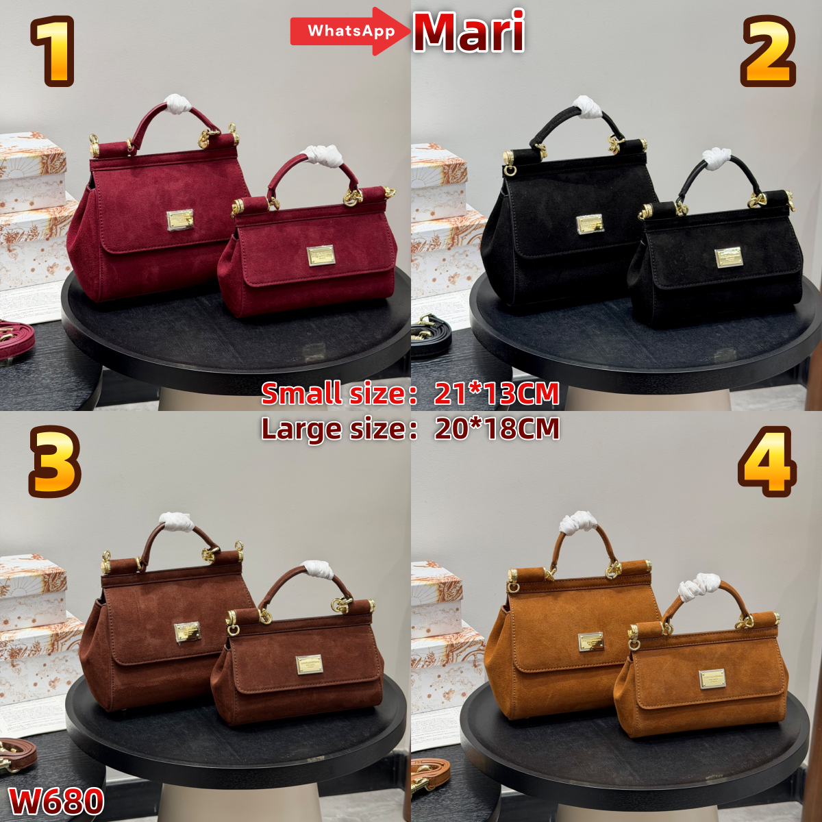 W680  handbag