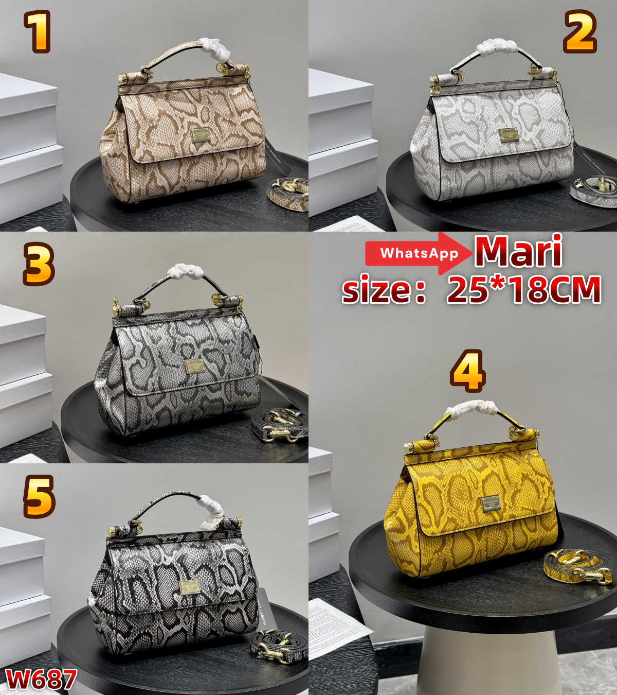 W687   handbag