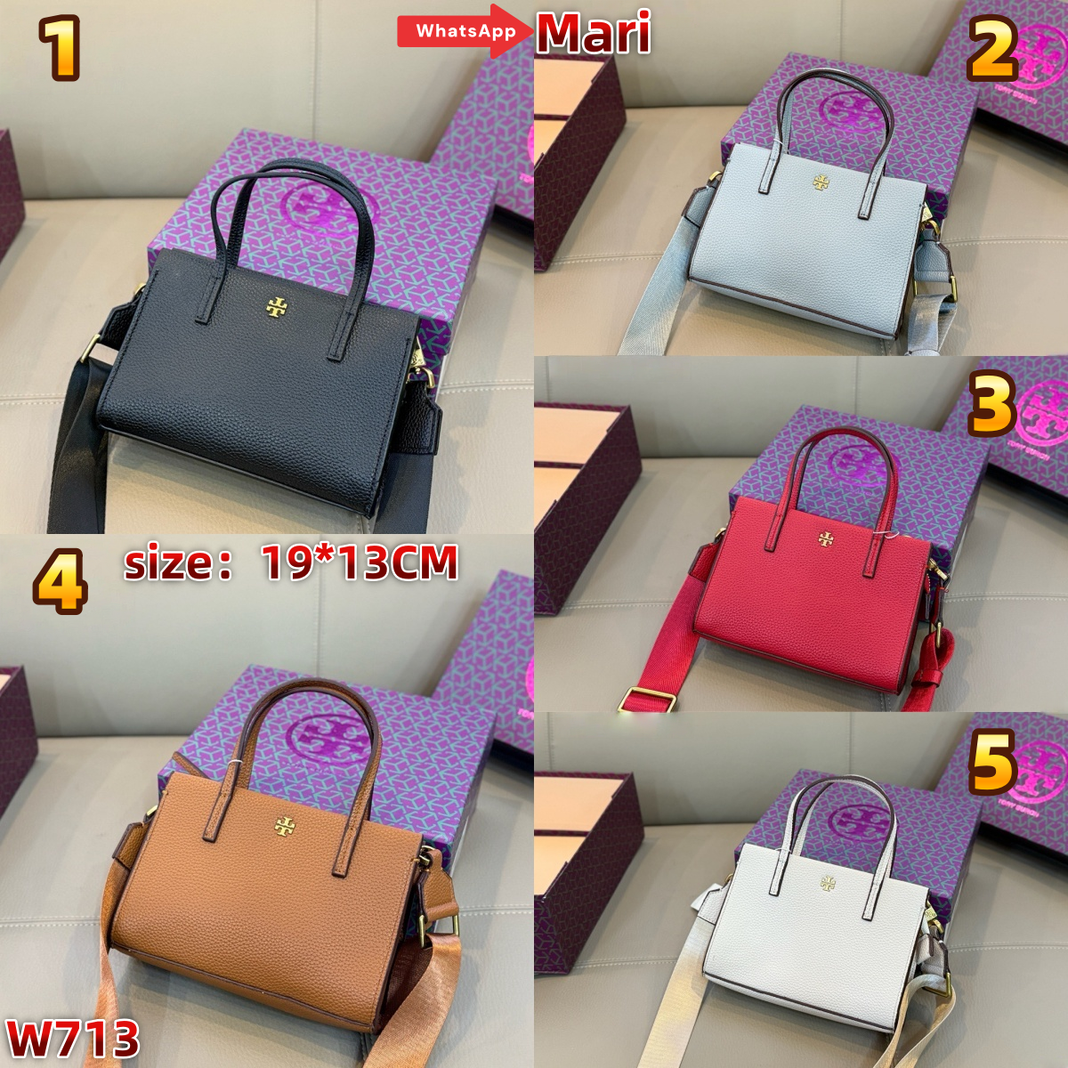 W713  Mini tote bag