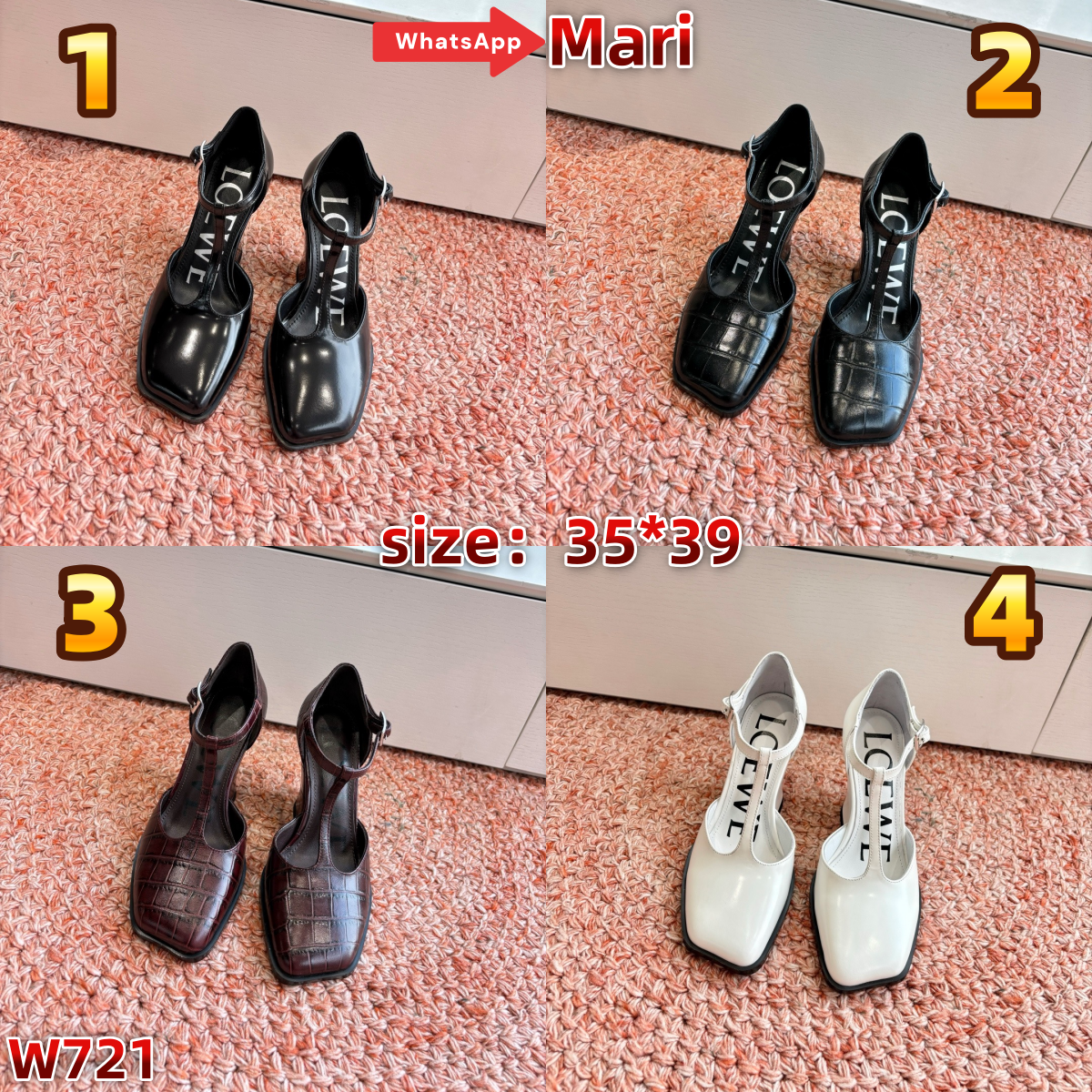 W721  High-heeled sandals