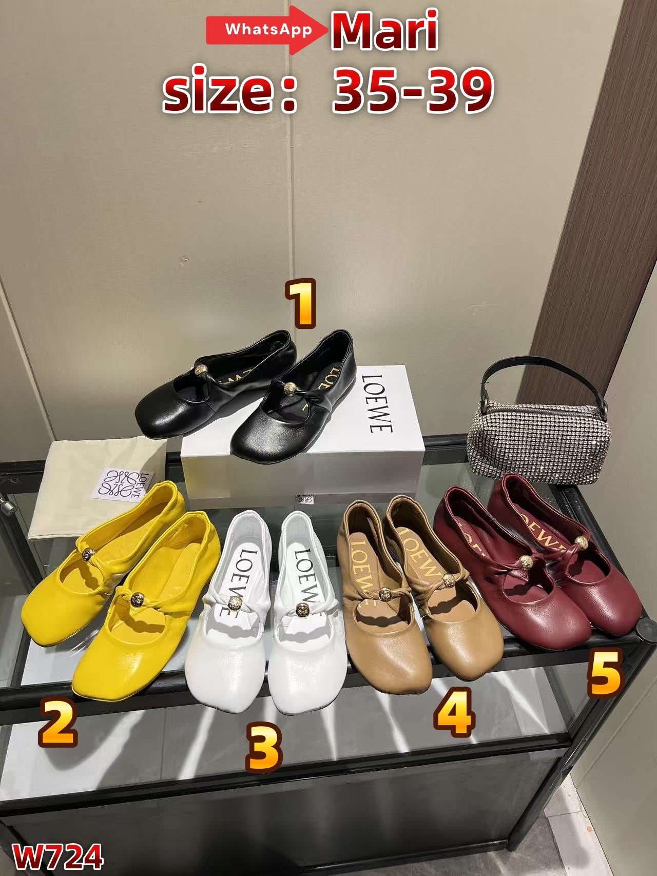W724  flat shoes