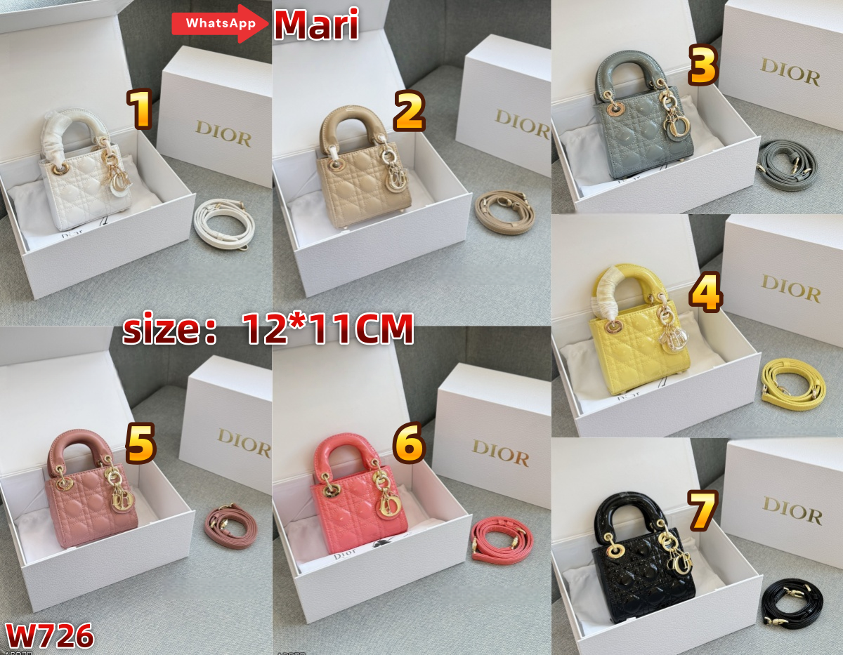 W726  Lady Dior bag