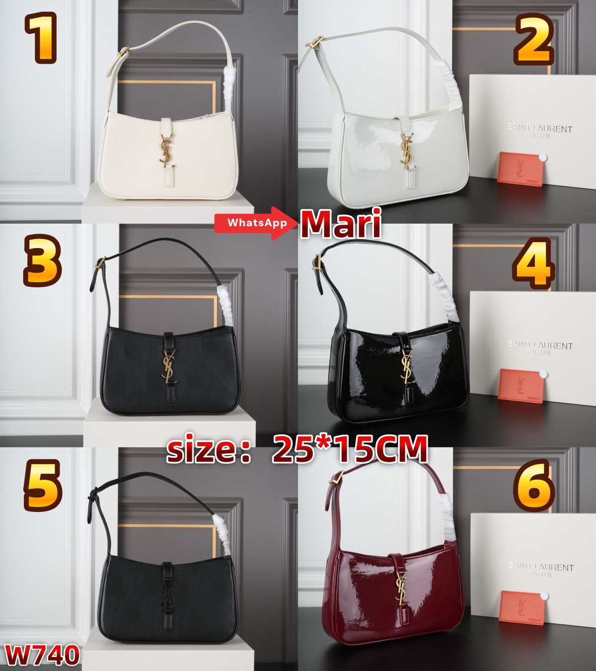 W740  underarm bag