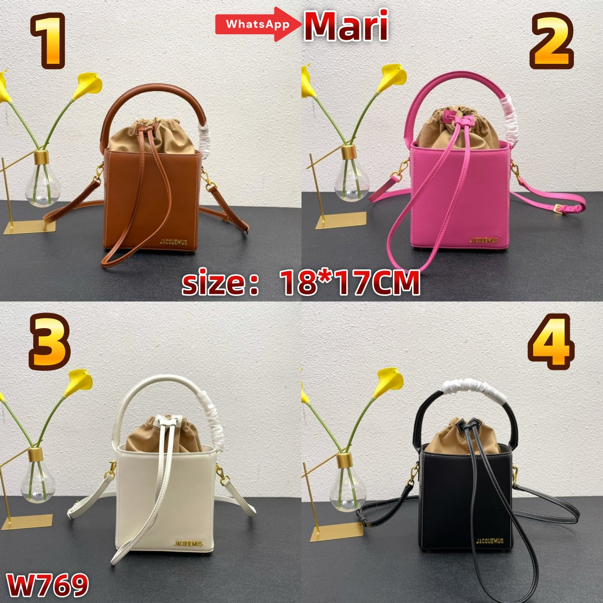 W769  Bucket bag