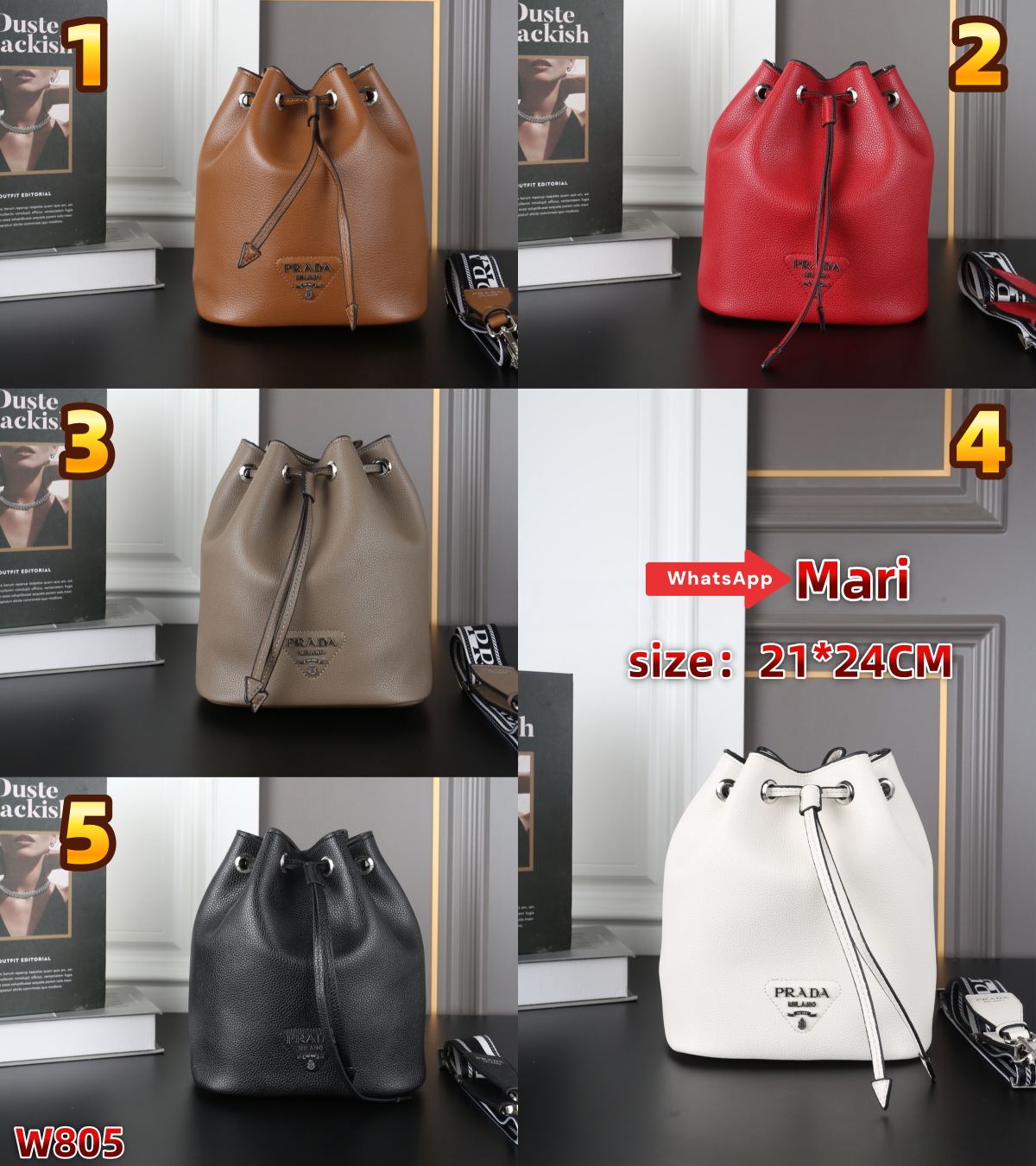 W805  Bucket bag