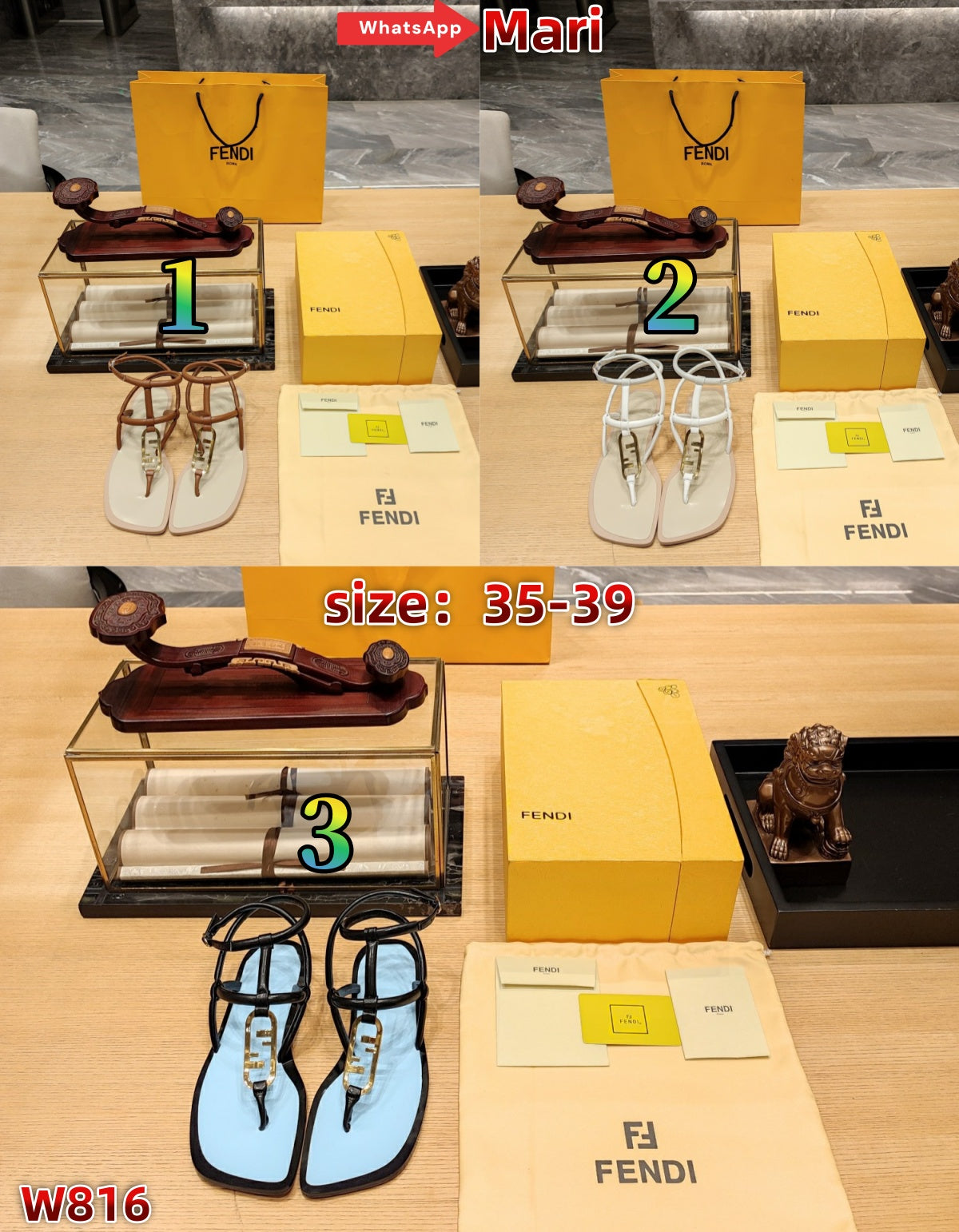 W816  High-heeled sandals