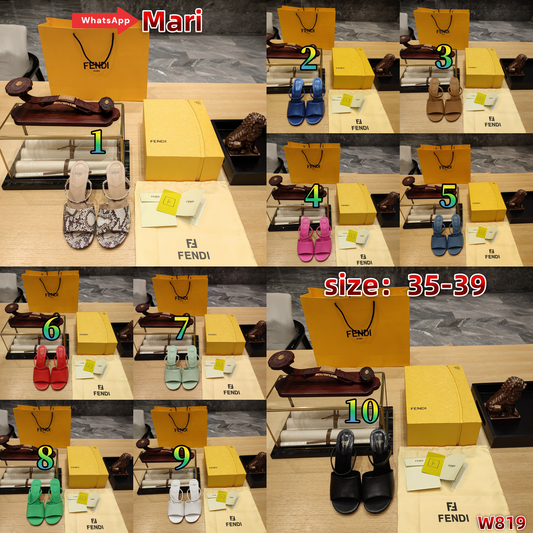 W819  High-heeled sandals