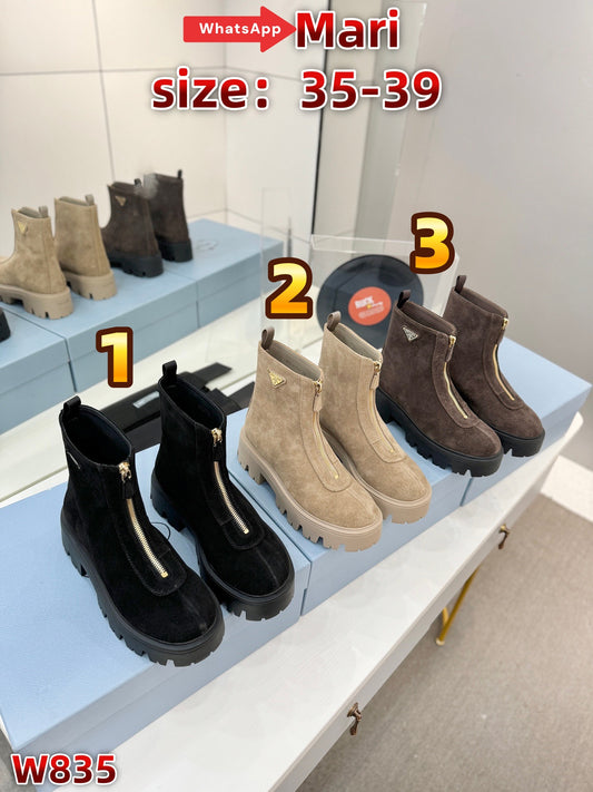 W835  Platform ankle boots