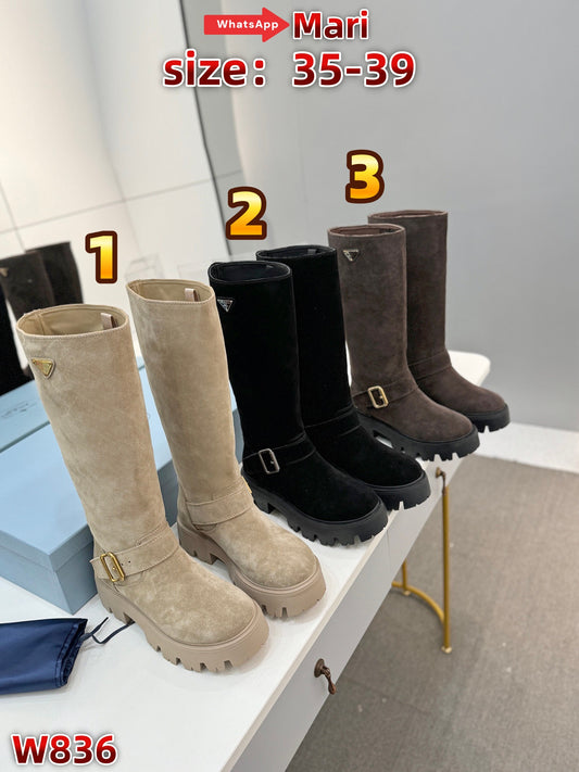 W836  Platform boots