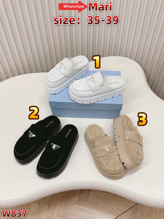 W837  Mules slippers