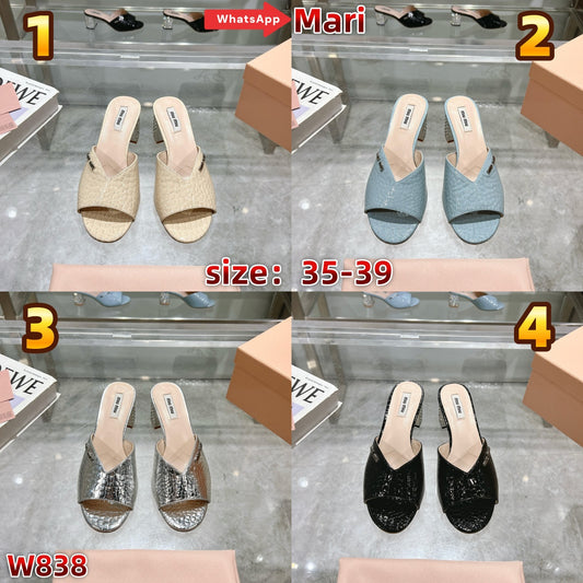 W838  High-heeled sandals