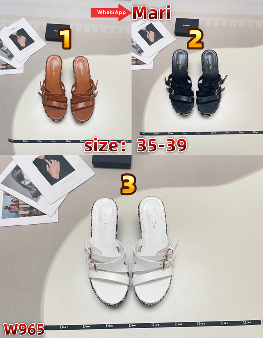 W965  Wedge sandals