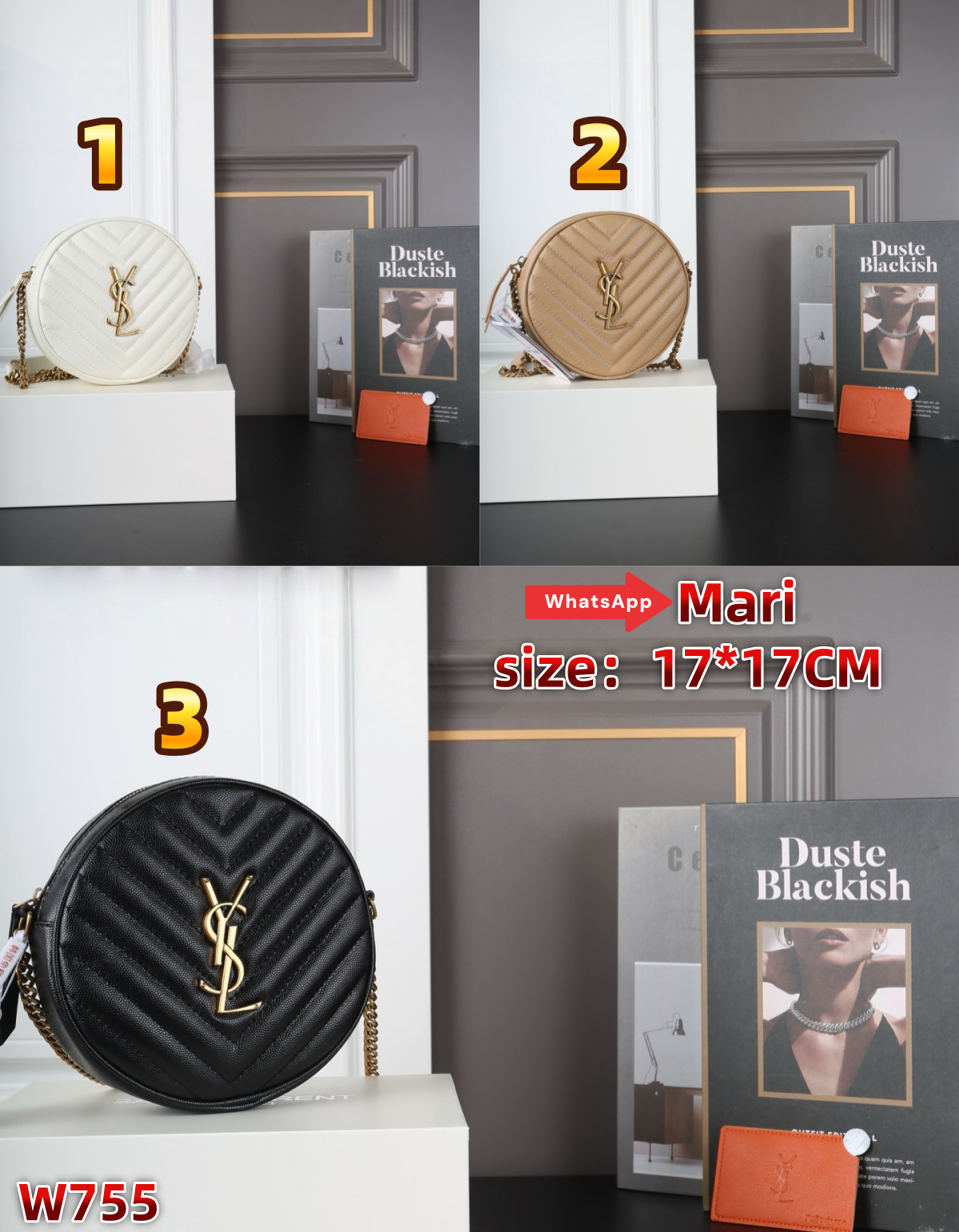 W755  Round cake bun