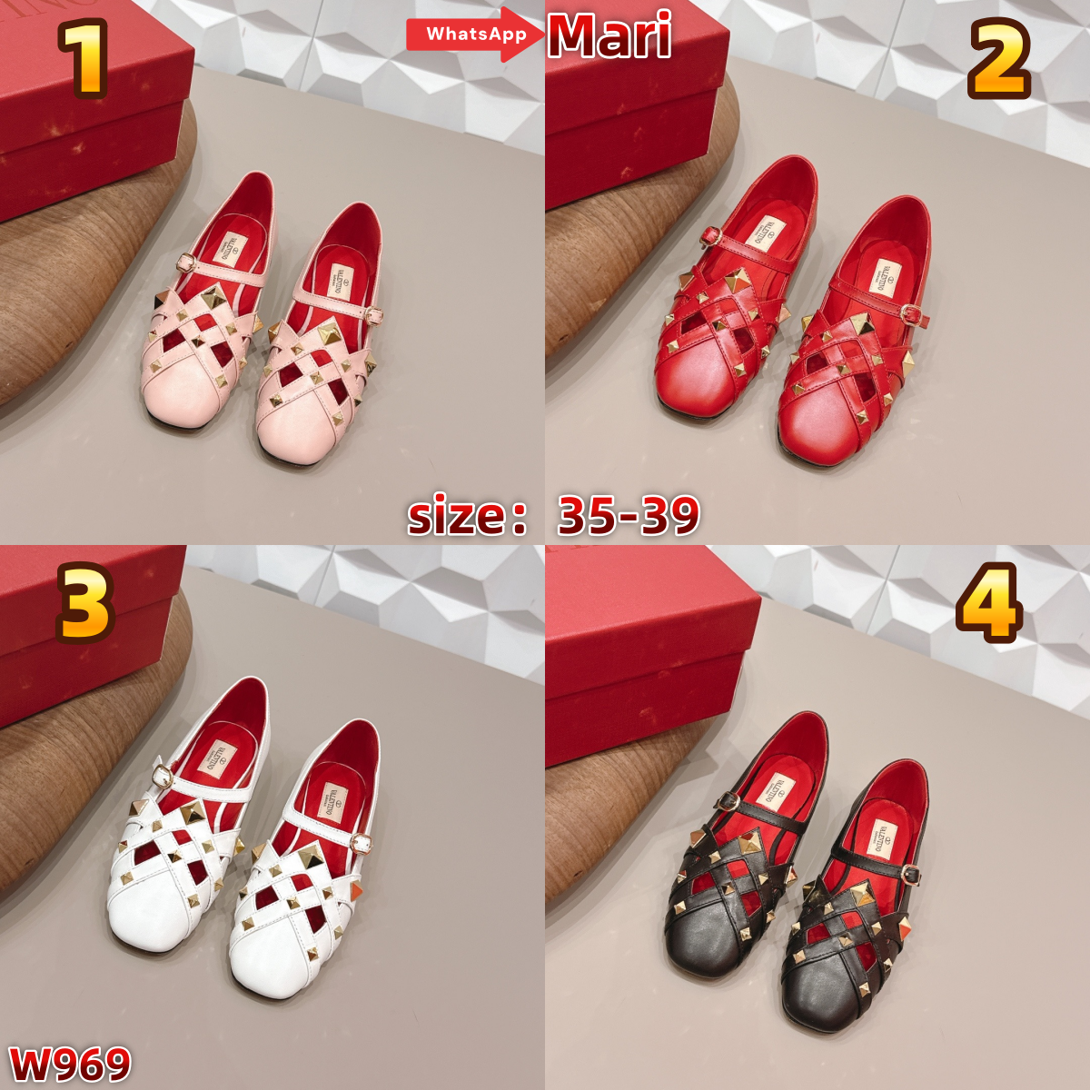 W969  flat shoes