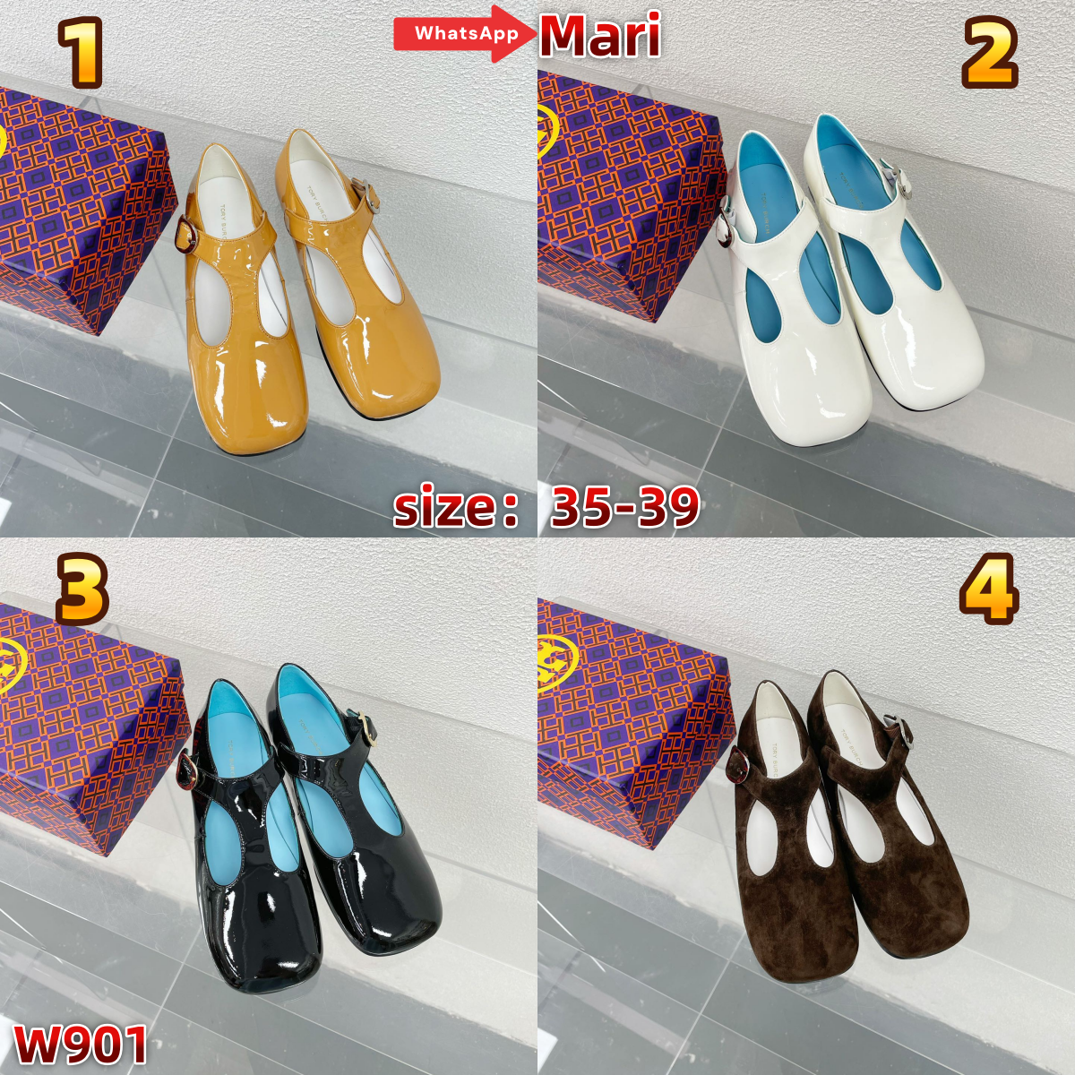 W901  Mary Jane shoes
