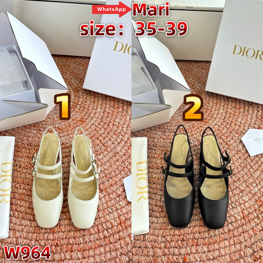 W964 Lizhen Chunky Heels