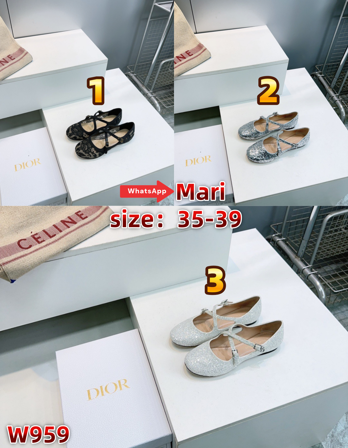 W959  flat shoes