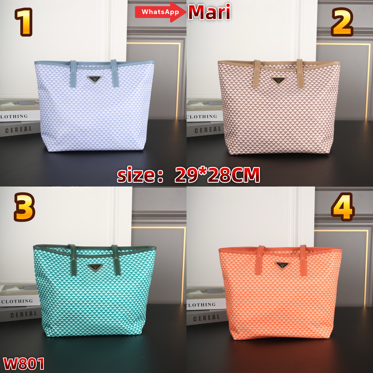 W801  Tote bag